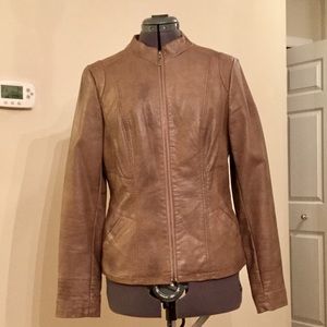 Faux Leather Jacket